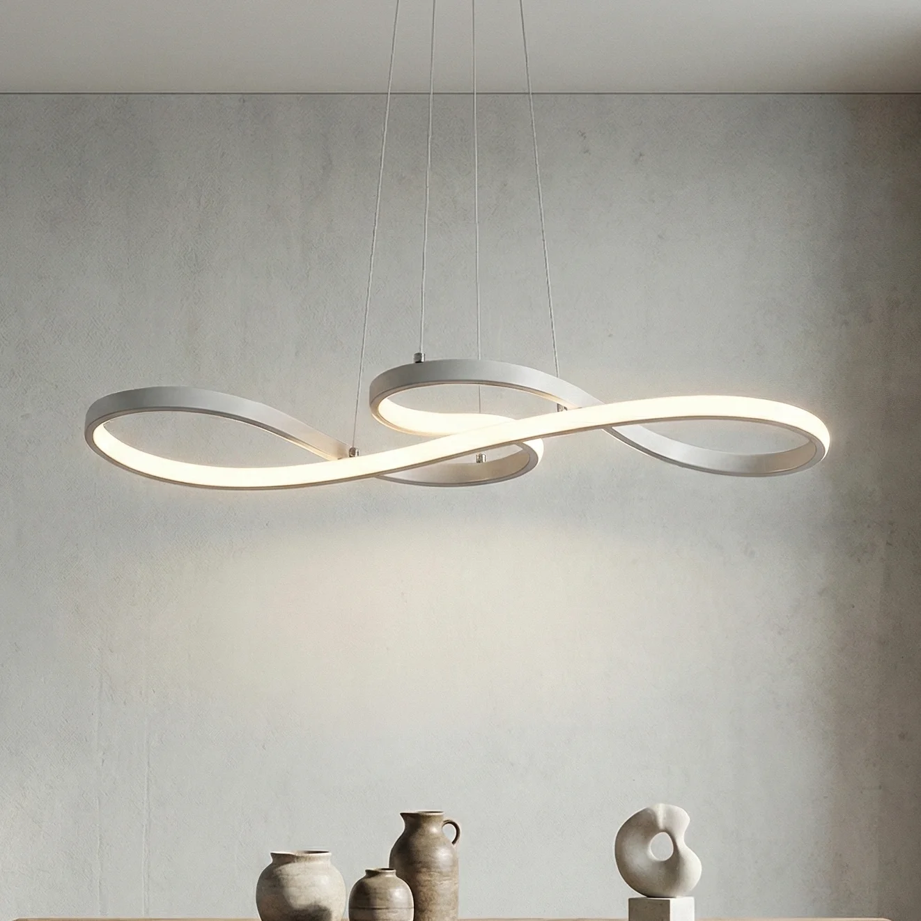 Infinity – бял LED полилей 50W