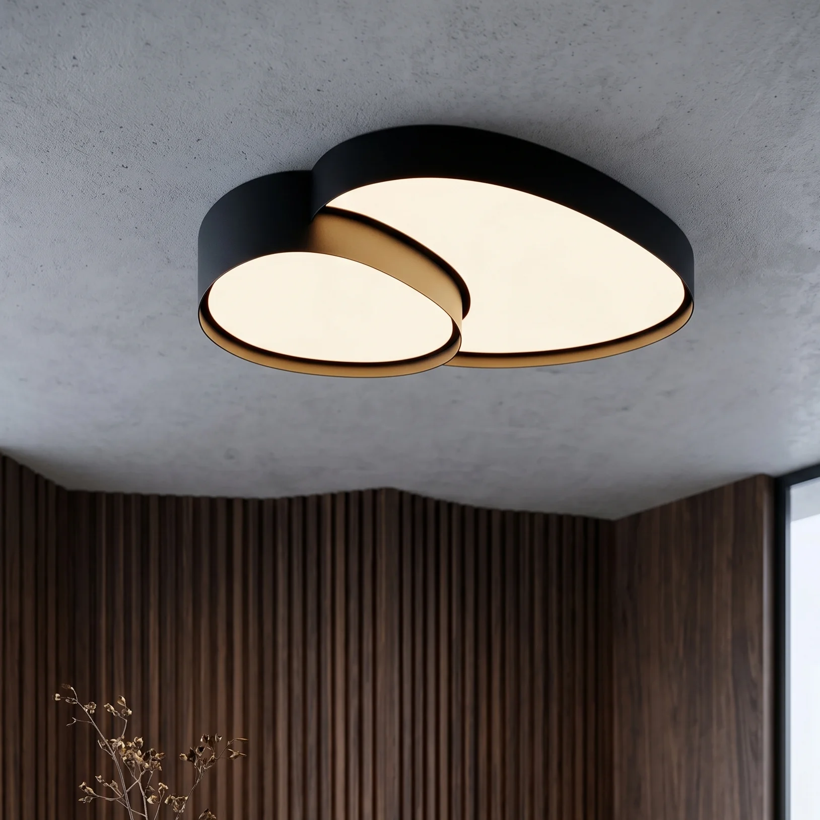 LED плафон Hiko 2 черен 28W 3000K – купи онлайн | Onex LED плафон Hiko 2 черен 28W 3000K - Image 2