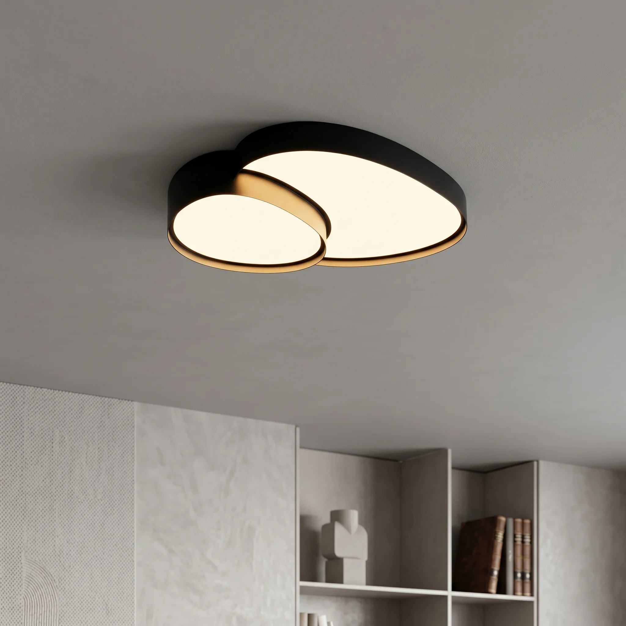 LED плафон Hiko 2 черен 28W 3000K – купи онлайн | Onex LED плафон Hiko 2 черен 28W 3000K - Image 6