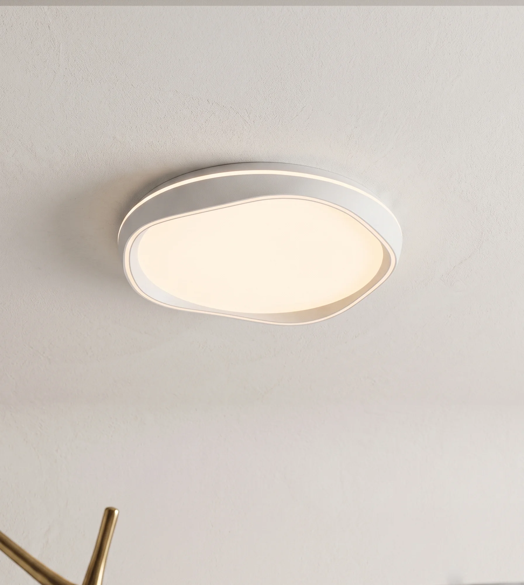 LED плафон Mona бял 48W 3000K Ø48.5 см