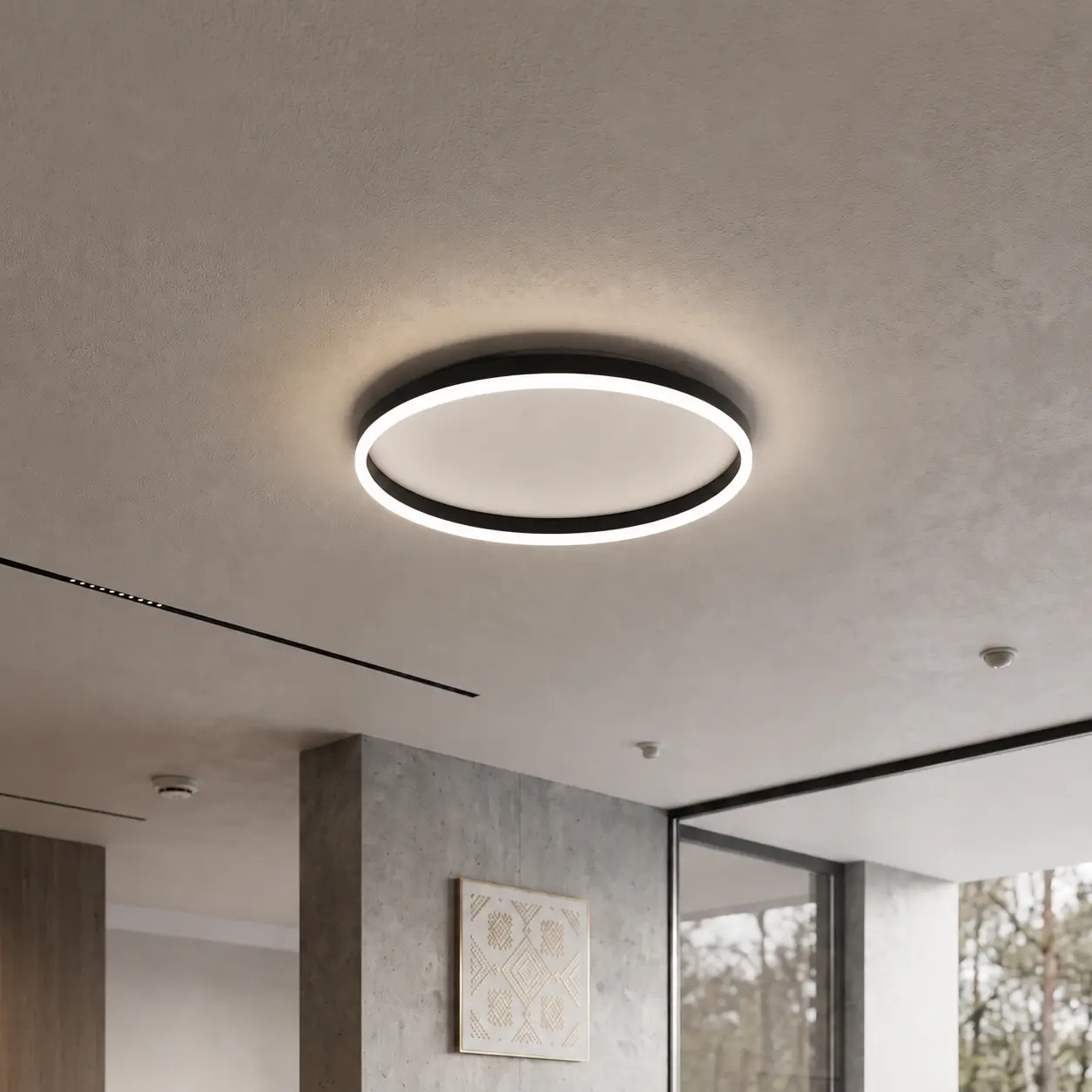Ringo – LED плафон Ø50 см, 28W с дистанционно